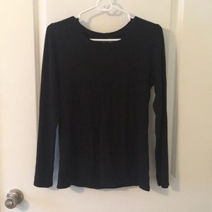 EUC black long sleeved shirt
